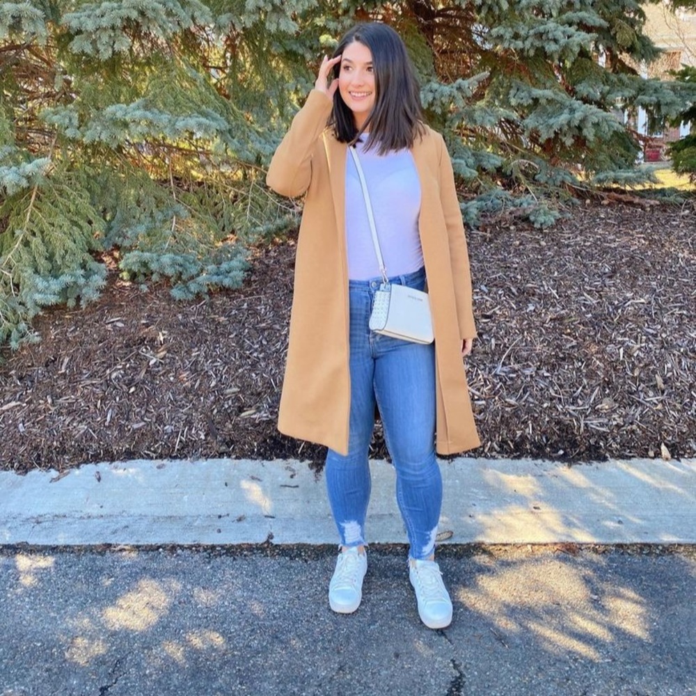 Nude Pea Coat